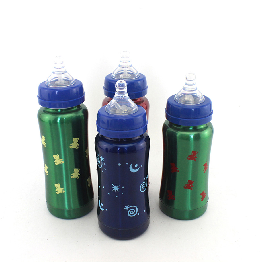 BPA Free Stainless Steel Infant Feeding Bottle