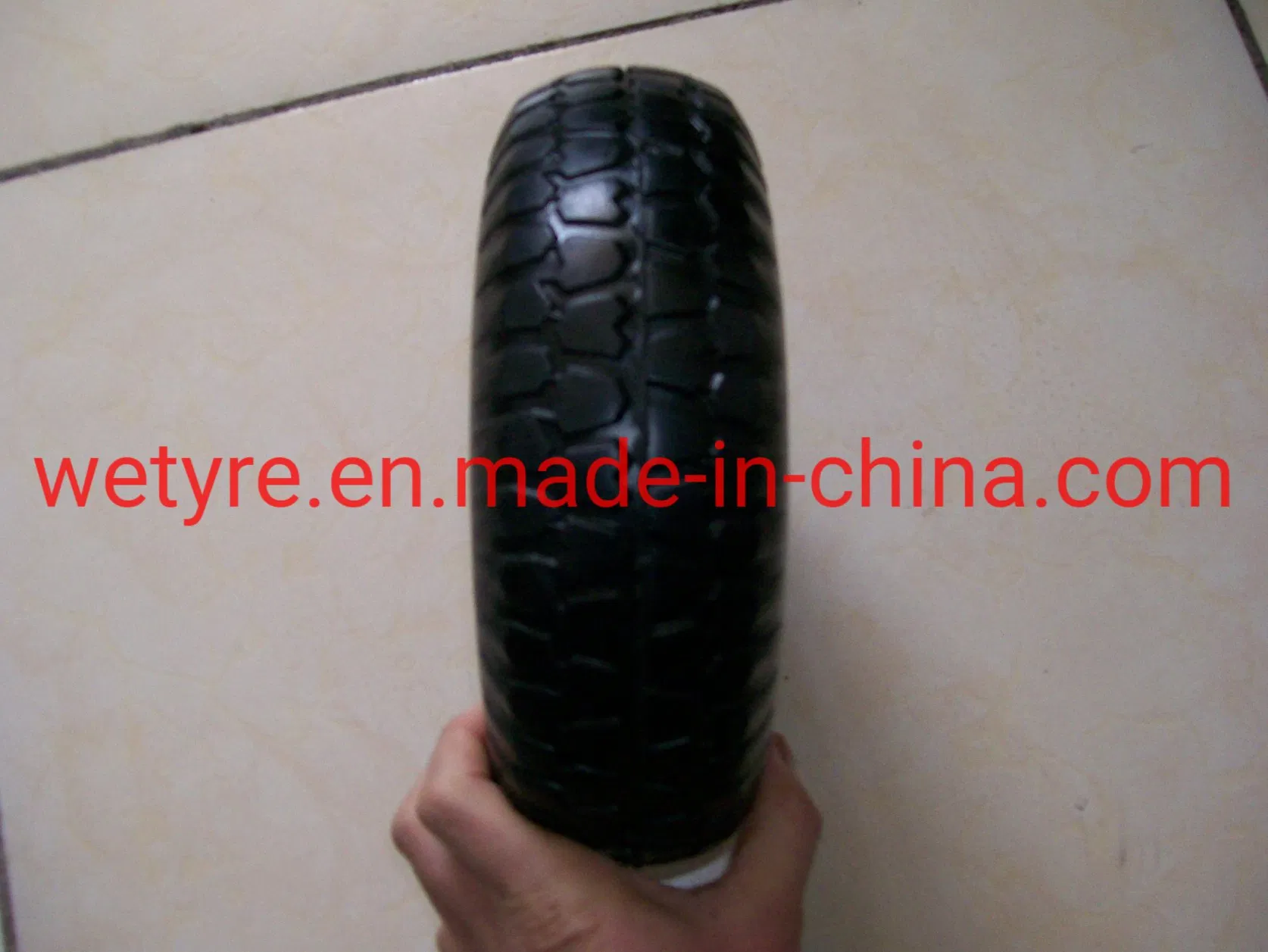 Popular Hot Sale Heat Resisting Durable High Load Capacity Reliable Solid Rubber Wheel (3.00-4)