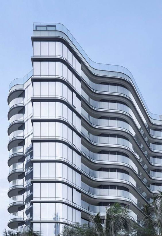 Modern Building Material Aluminum Aluminium Profile Tempered Glass Stainless Steel Point Fixing Curtain Wall