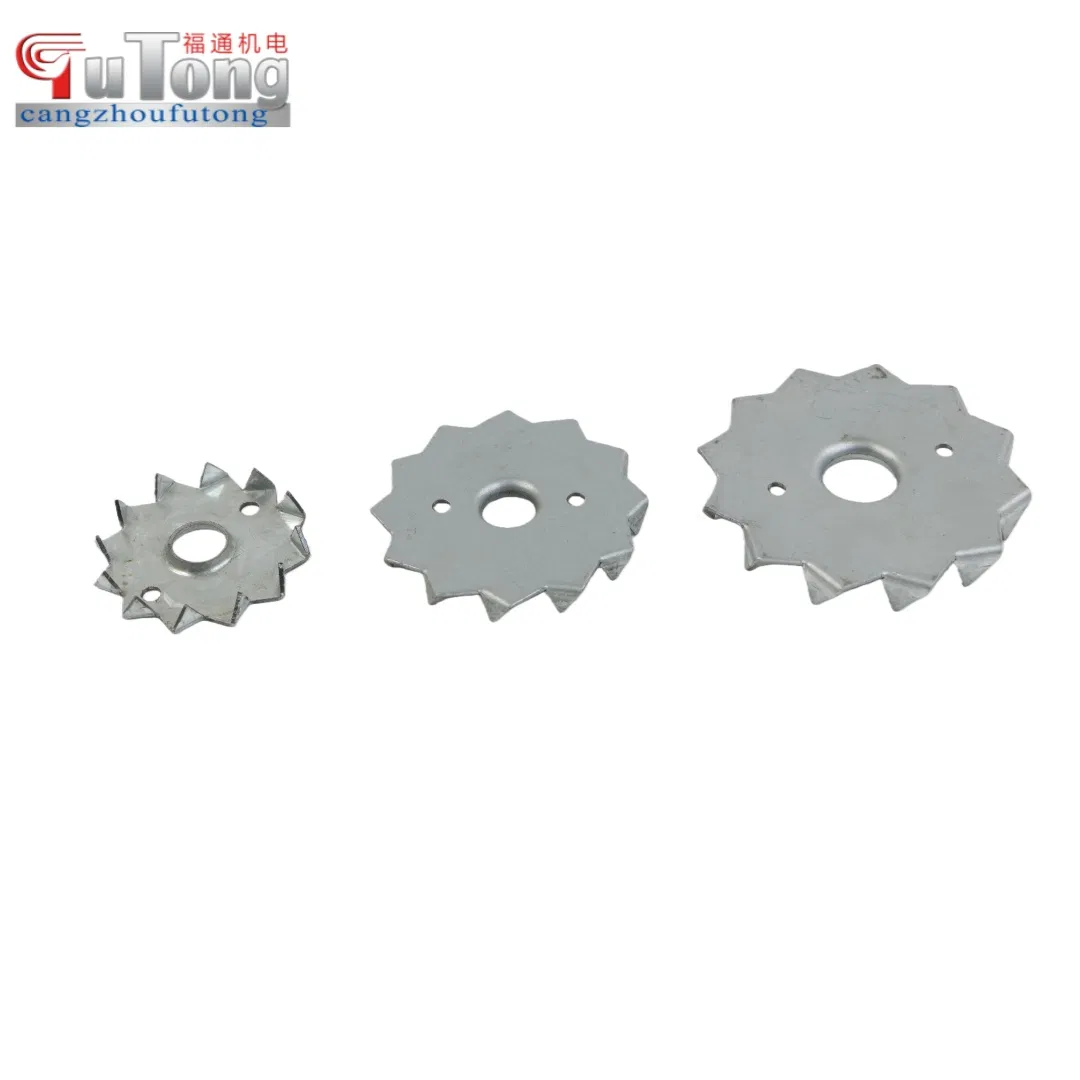 China Customized Single and Double Sided Circle Tooth Plate Timber Connectors Wood Framing