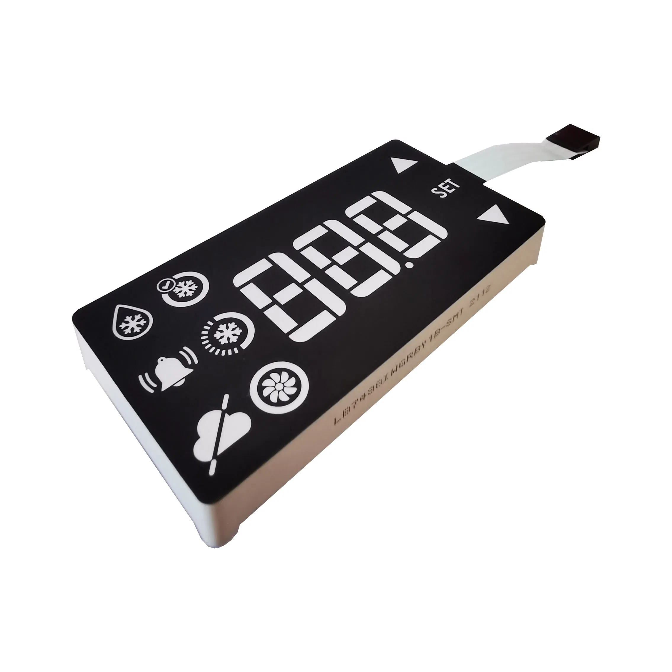 Custom Multicolour 3 Digit 7 Segment LED Display Touch Button for Temperature Control