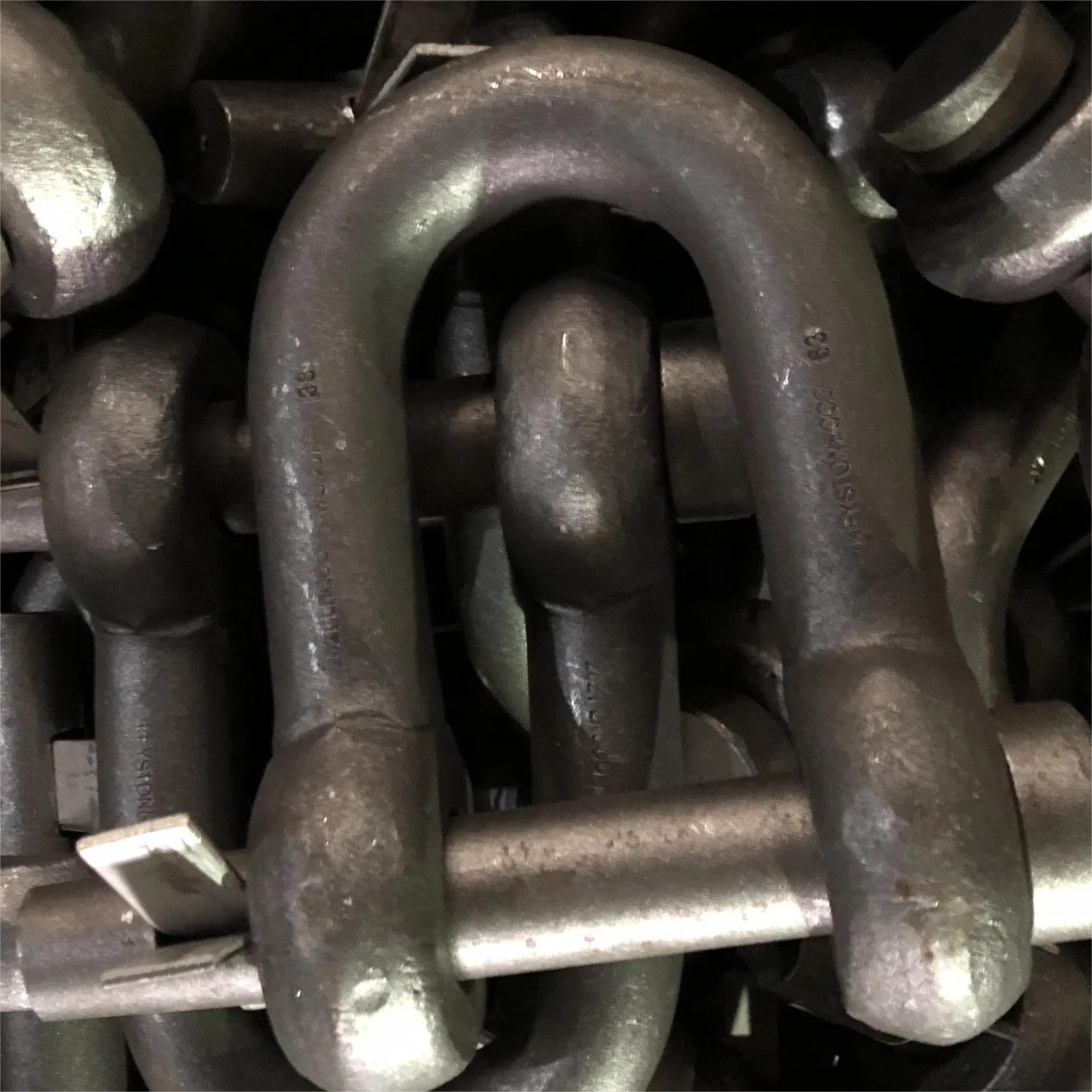 JIS Type Hot DIP Galvanized 3'' Dee Free Forged Shackle for Lifting