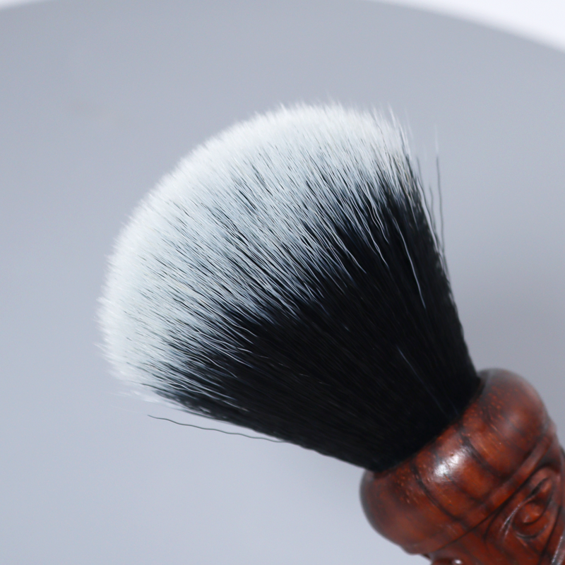 Handmade 22mm Badger Knot Shaving Brush DIY Custom 100% Pure Silvertip Badger Hair and Art Wooden Handle Luxury Shaving Brush