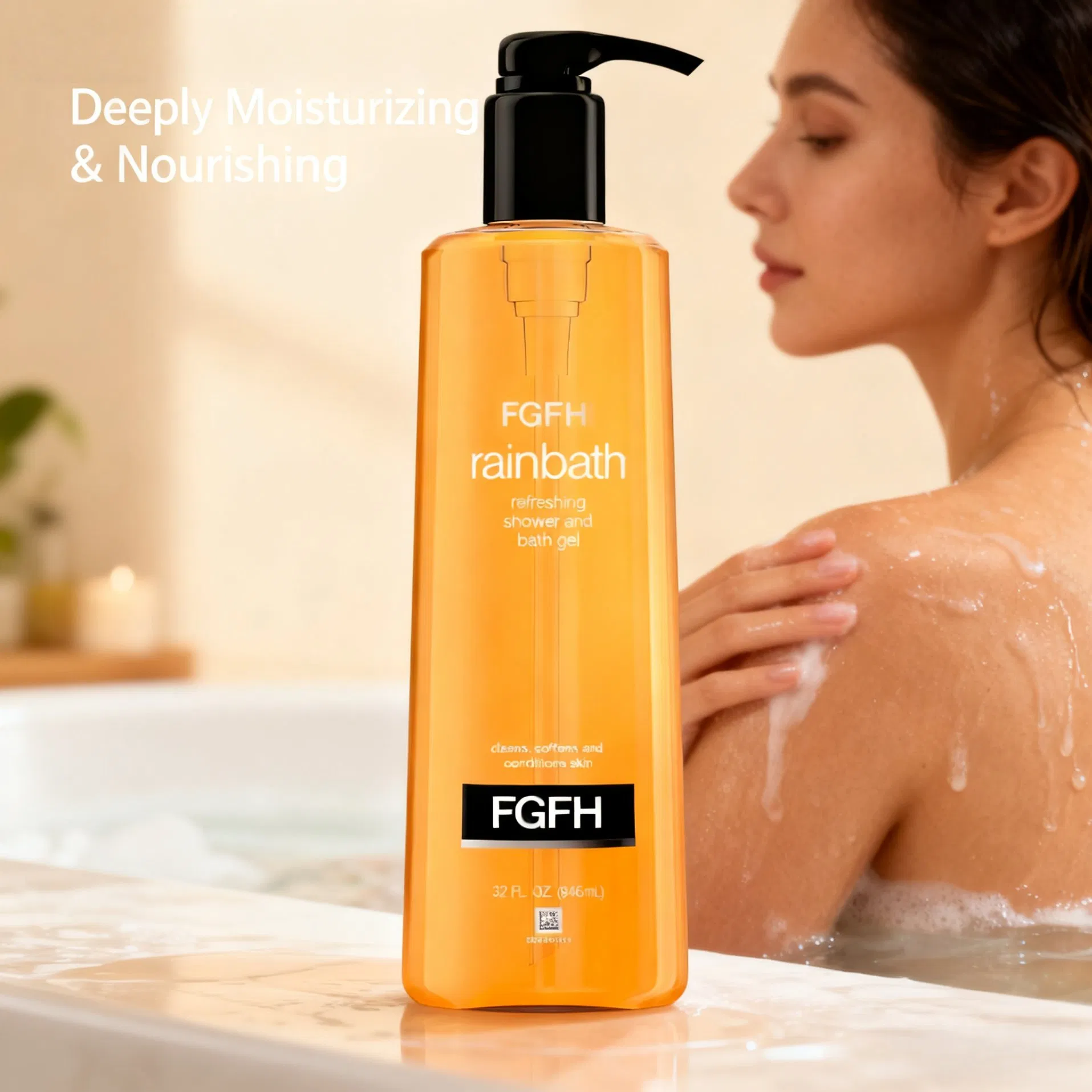 Wholesale Factory 350ml/400ml/500ml Moisturizing Bath Hotel Shower Gel for Soft Hydrated Skin Soothing Body