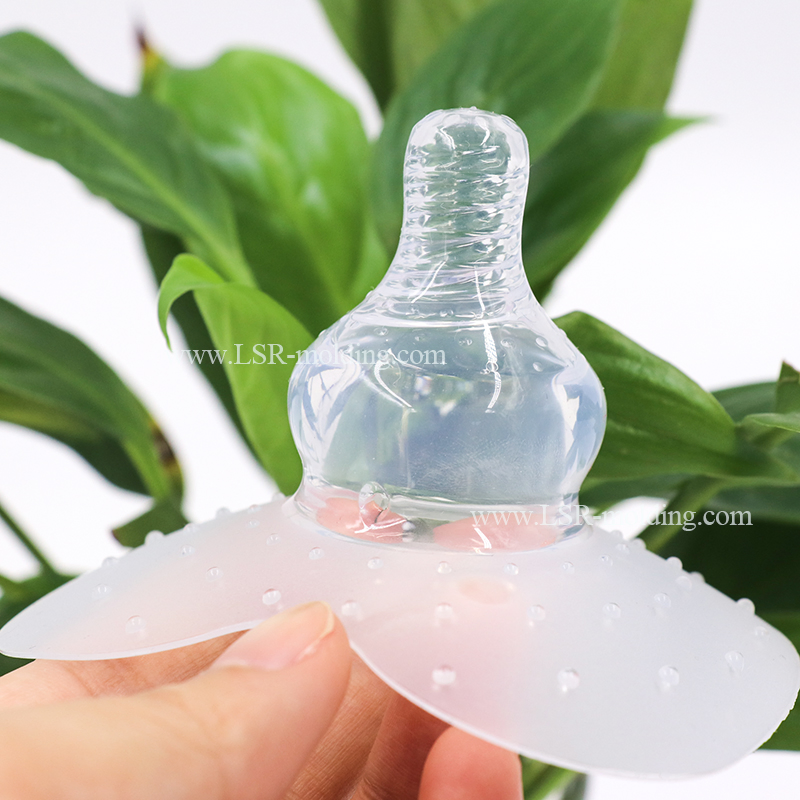 OEM LSR Silicone Breastfeeding/Nursing Cover Nipple Breast Shells for Sore/Latch