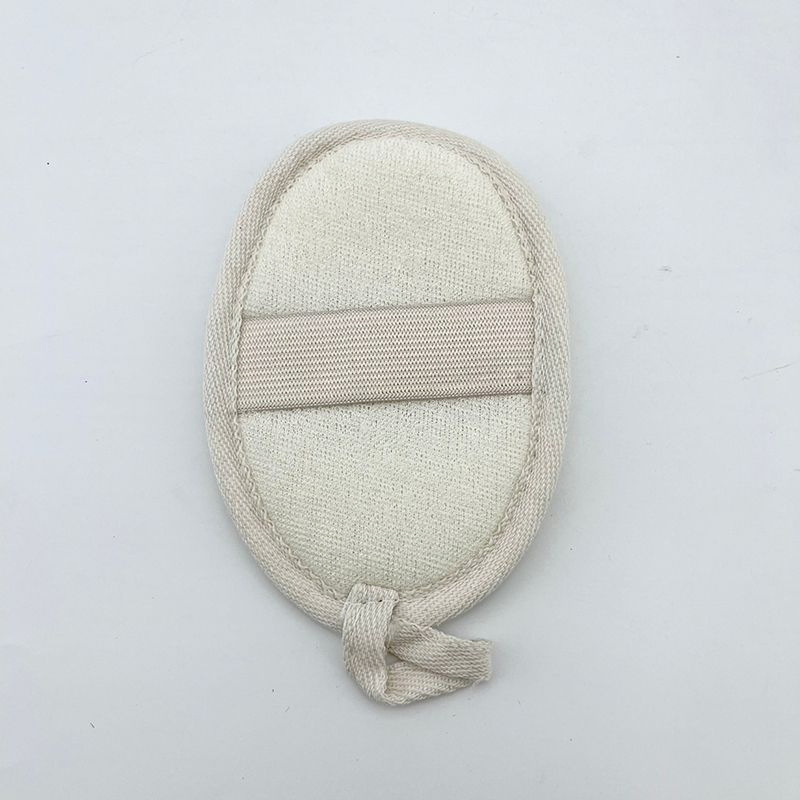 Eco-Friendly Oval Exfoliating Loofah Back Bath Body Face Cleaning Scrubber