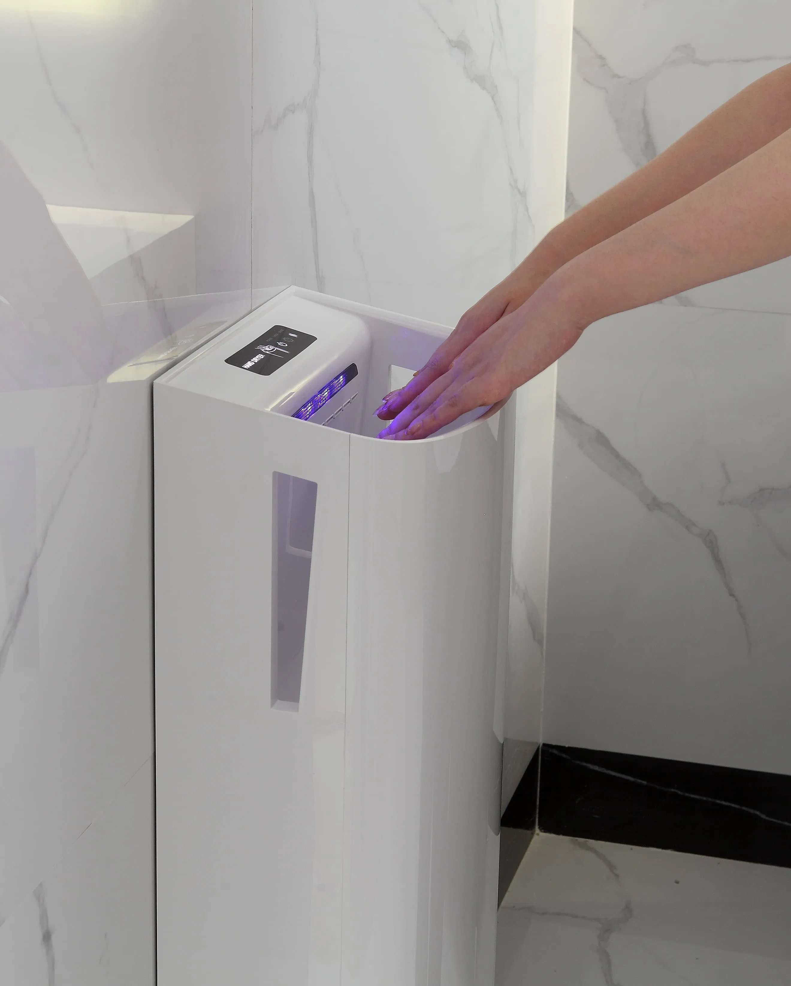 New Arrival Hand Dryer High Speed Double Side Jet Airblade Hand Dryer with HEPA Filter