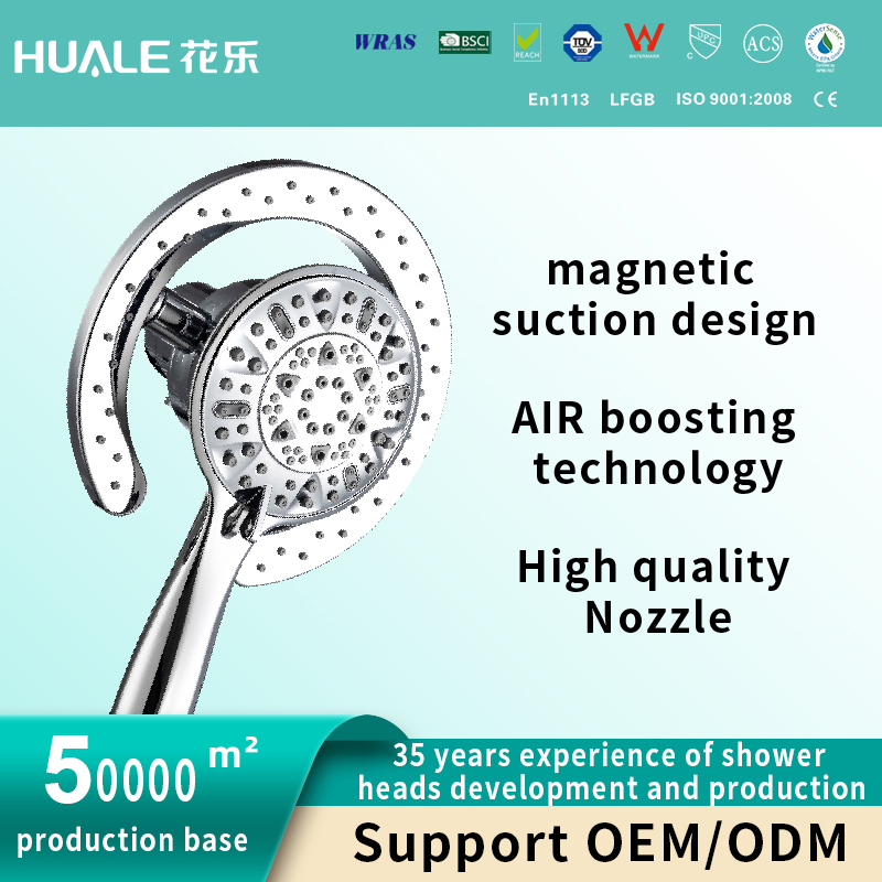 Zm8190 Best Selling Shower Set Magnetic Shower Kit Combo Mounted for Bathroom