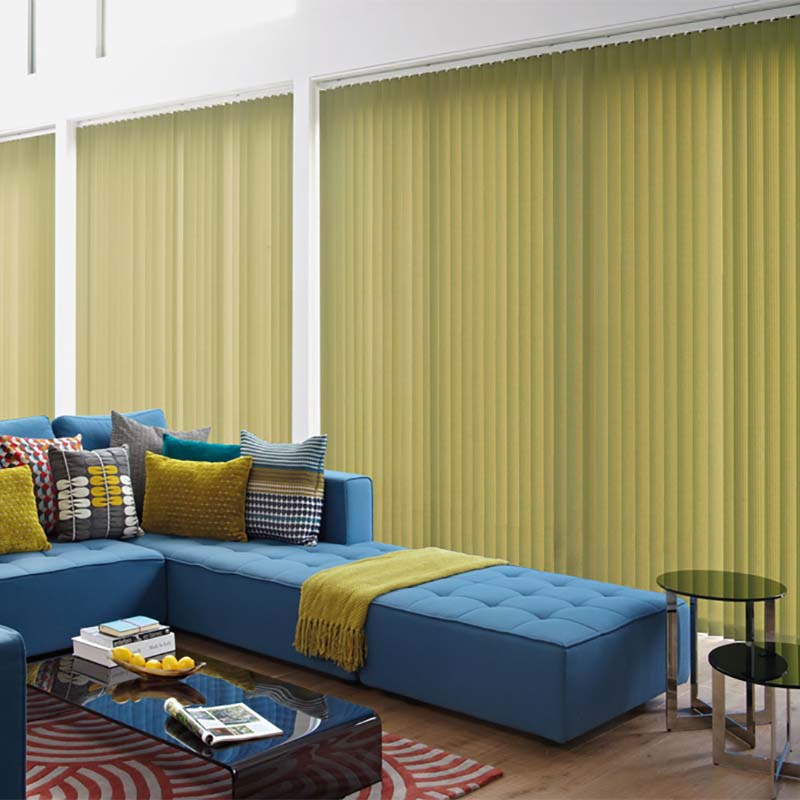 Popular Colorful PVC Vertical Blinds New Design Venetian Large Size Blinds