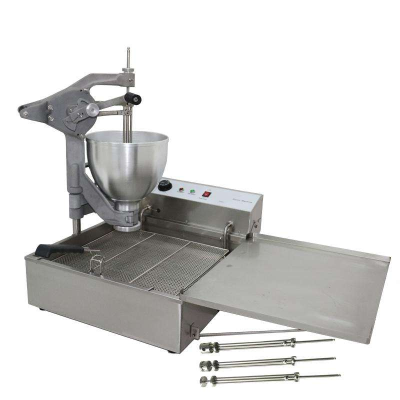 Sturdy Semi Automatic Doughnut Machine Gas Heating Commercial Fryer Device