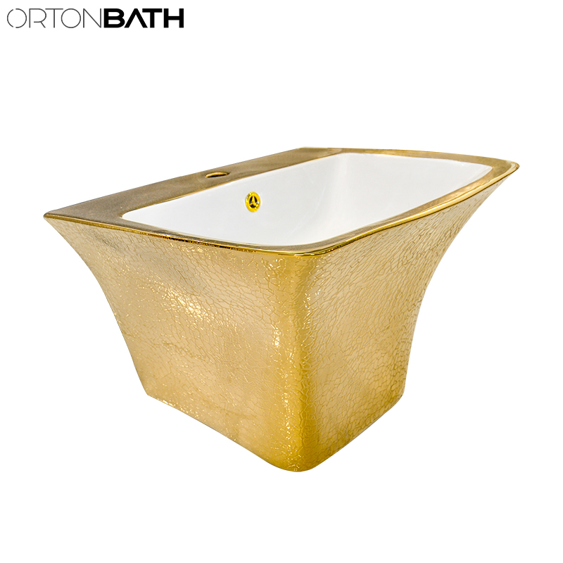 Настенная раковина Ortonbath прямоугольная, белая