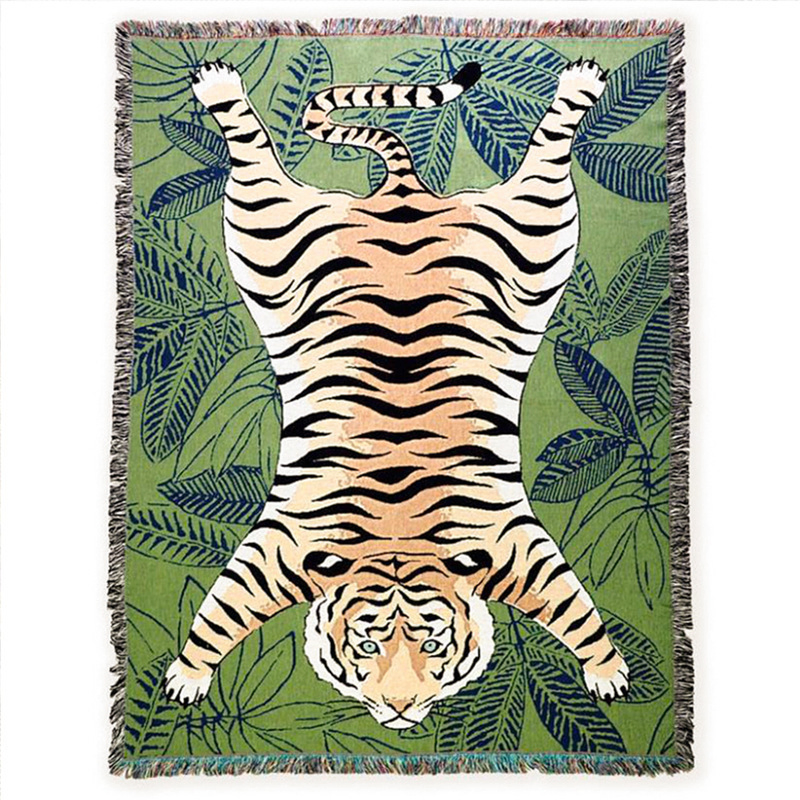 Plush Custom Personalized Plaids Sleeping Quilt Blanket 100cotton Blanket Sofa Sublimation Tassel Blankets