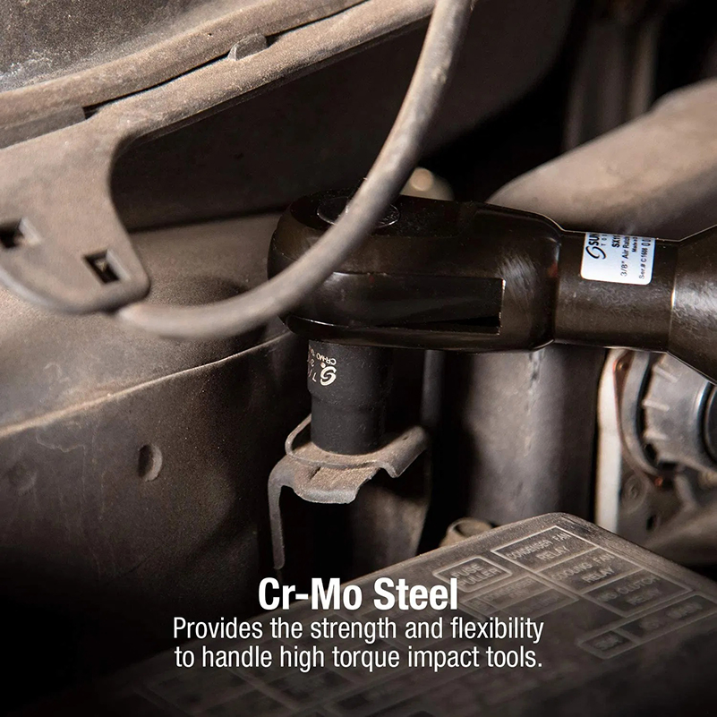 1" Drive Impact Socket 60/65mm for Auto Repair Durable Hardware Tool (18016501)