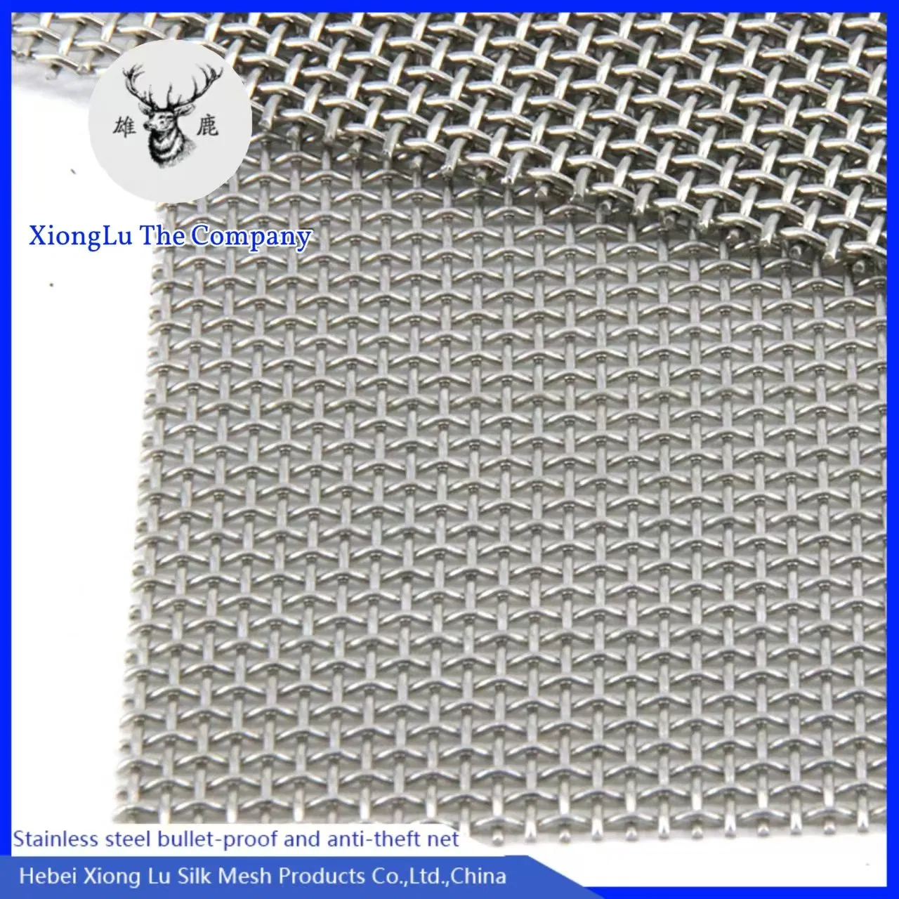 1m Diameter Black Stainless Steel Window Screen Insect -Proof Net