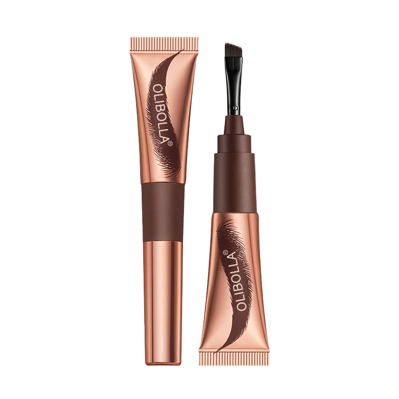 Long-Lasting Waterproof Peel off Brow Gel with Brown Mineral Pigment