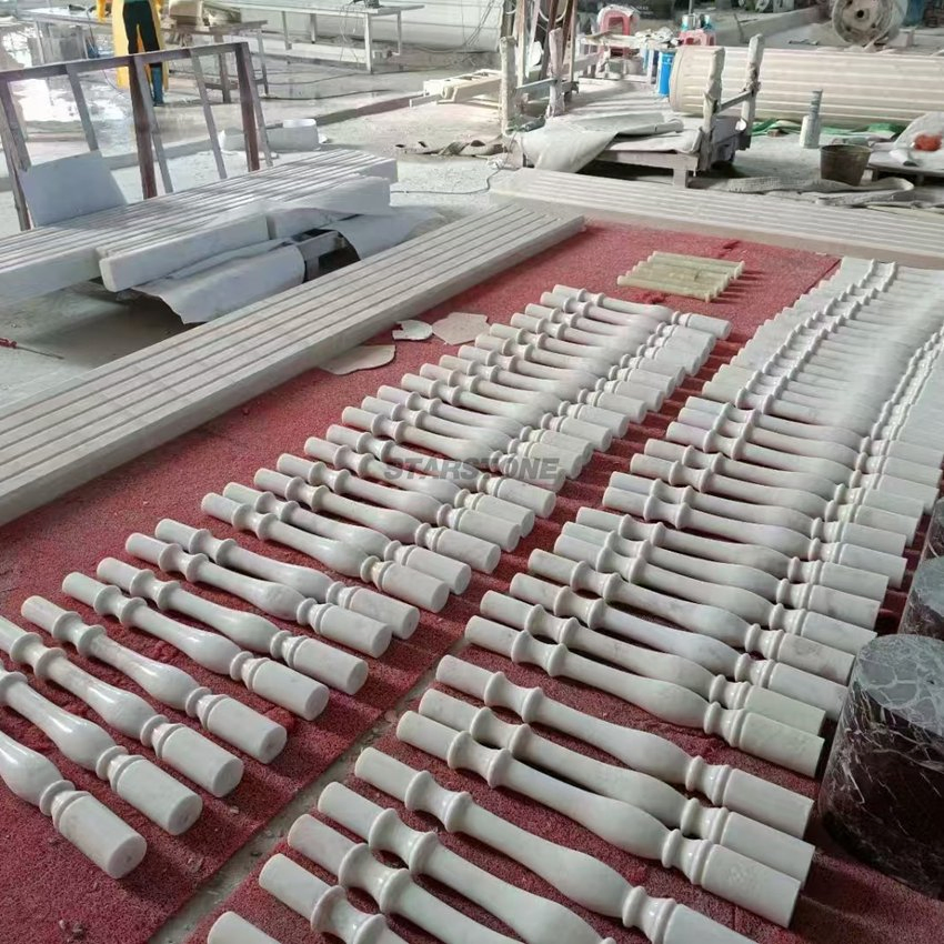 Starstone Carved Stone Pillar Designs Granite Stone Marble Pillar Price Square Column Design Marble Column Pillar Stair Fence