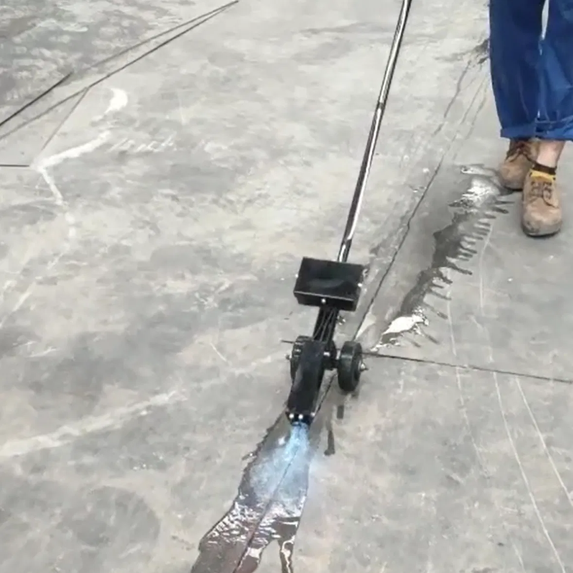 Hot Air Blaster for Road Pavment Crack Drying and Cleaning