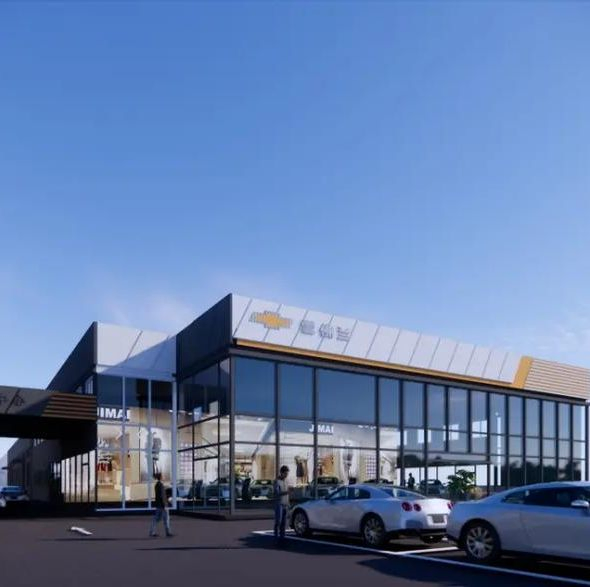 Prefabricated Steel Structure Car Showroom (XGZ-Z116)