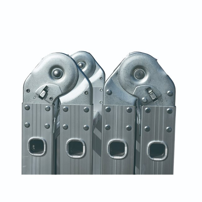 Strong and Easily Moved Versatile Folding Ladder with Splayed Foot