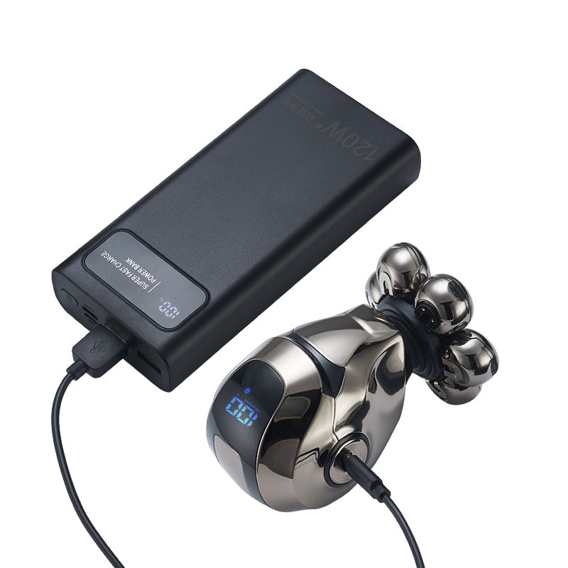 OEM/ODM Electric Head Shaver for Men Water Proof 7 Blade Floating Shaving Head 5 in 1 Shaver Grooming Kit Hair Clipper