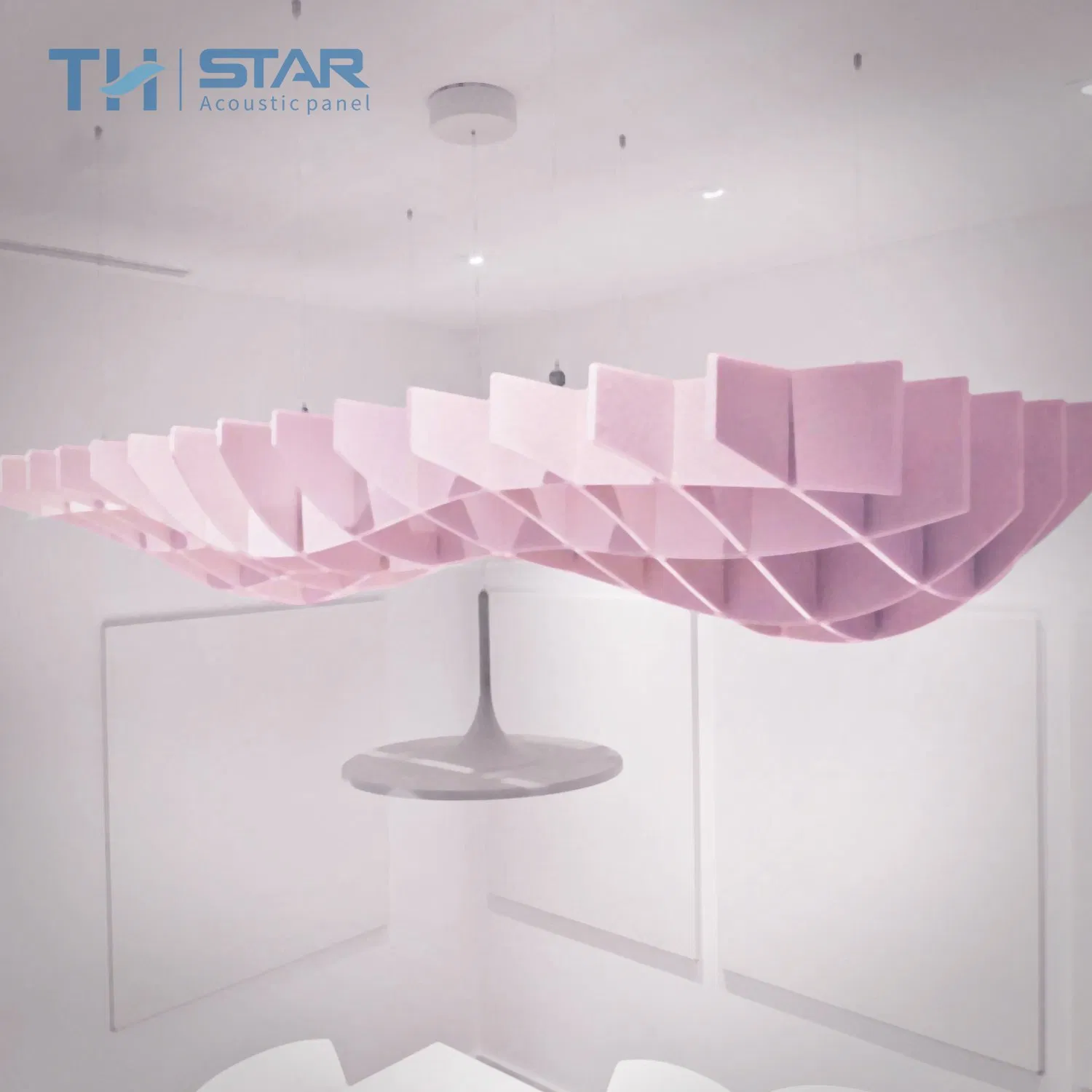 Premium 100% Polyester Acoustic Ceiling Panels for Sound Control