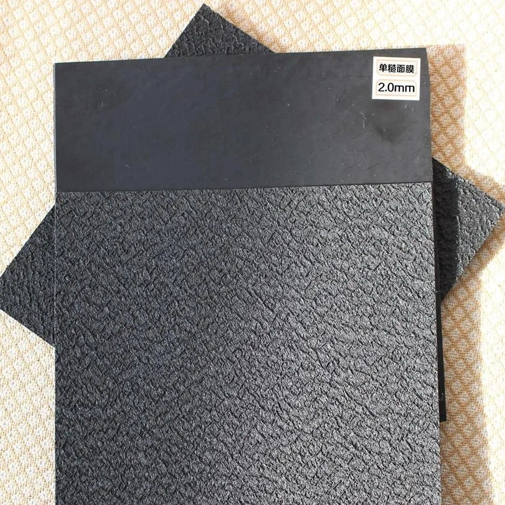 High Strength HDPE Black Color Plastic Landfill Liner Geomembrane for Sanitary Engineering