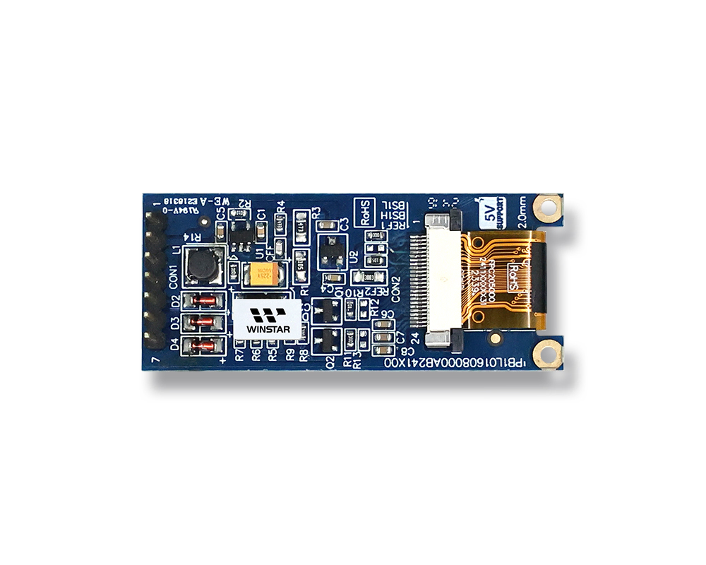 OLED-дисплей Winstar 1.54 дюйма, 160x80, WEA016080A