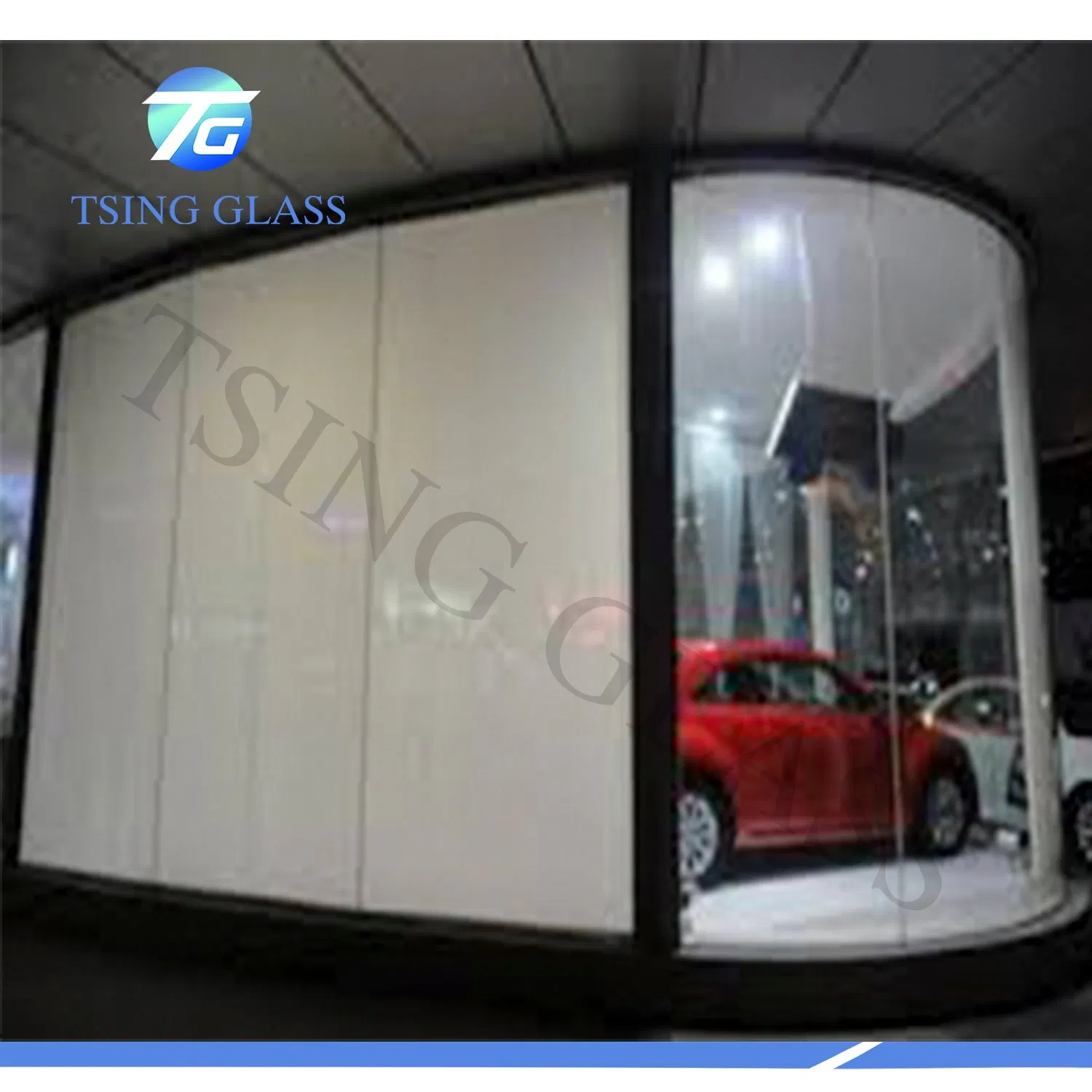 White Color Self-Adhesive Smart Switchable Glass Pdlc Film