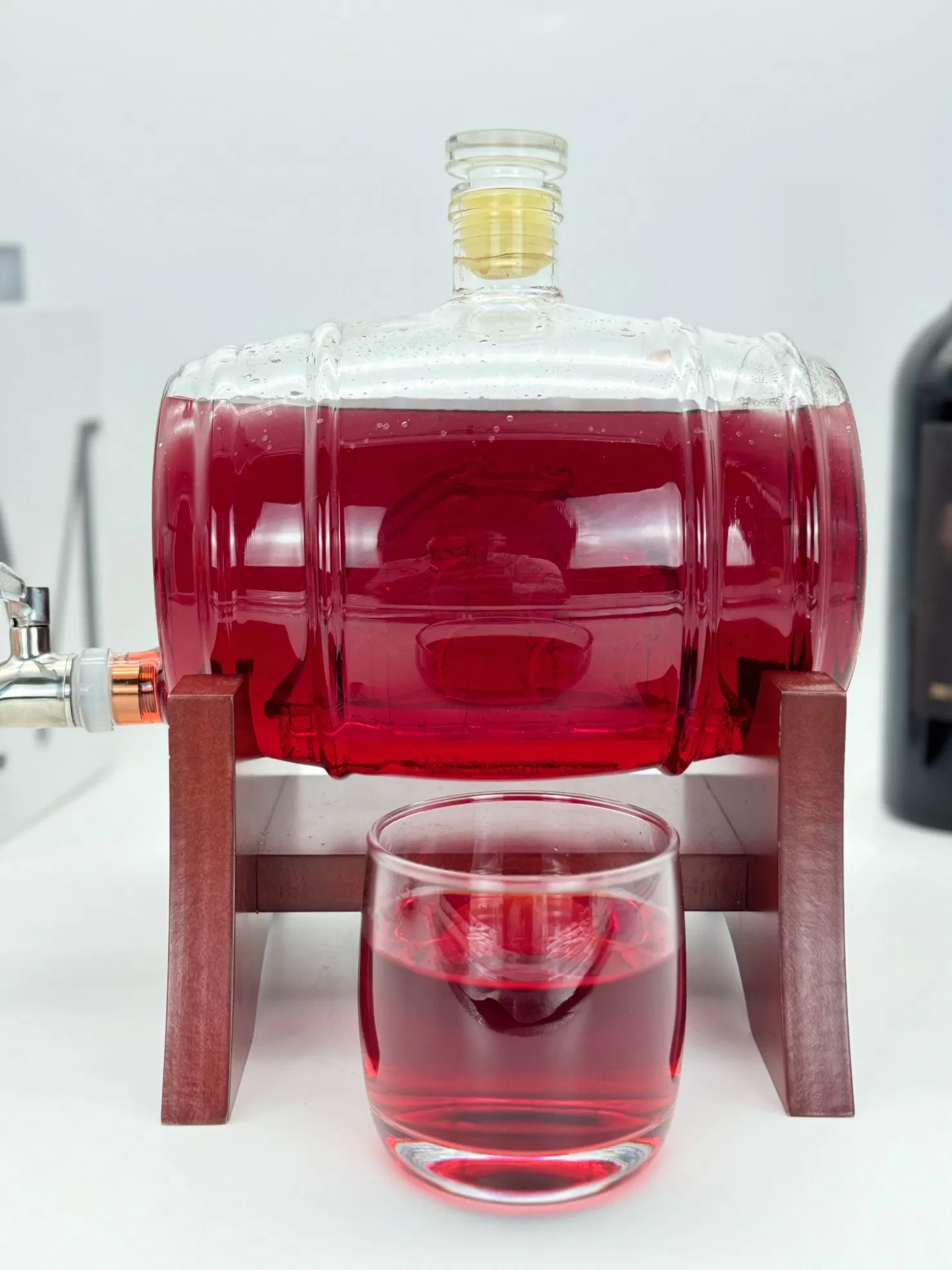 High Borosilicate Glass Wine Decanter with Gd--032 Model