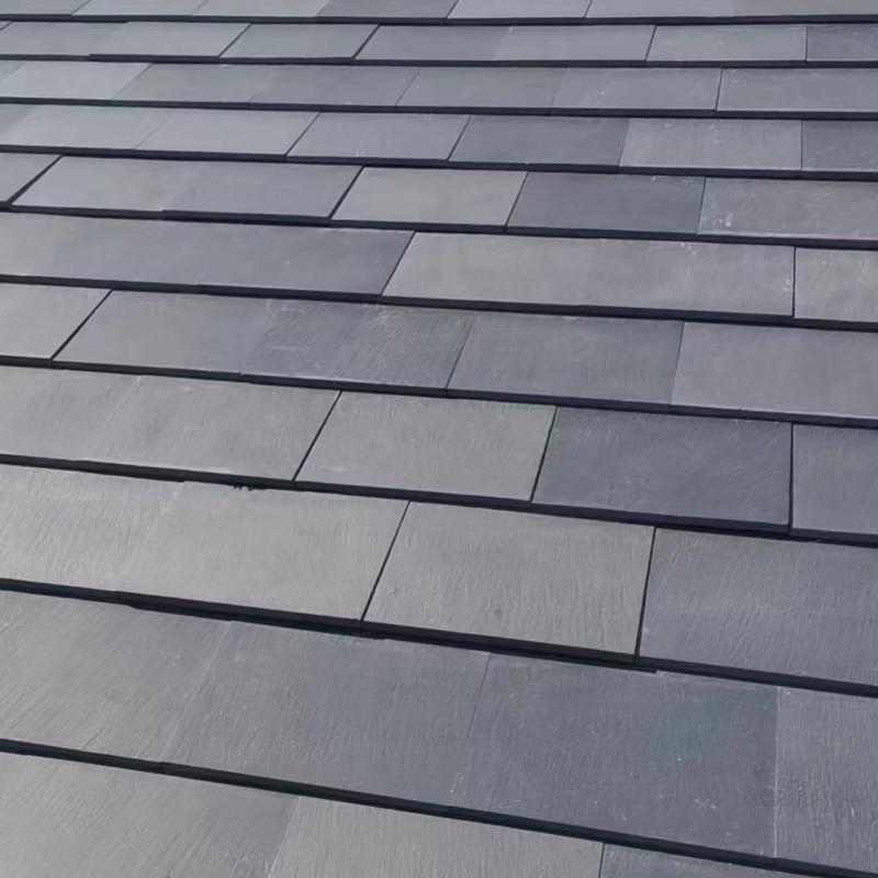 Natural Stone Building Materials Black Roofing Tiles for Roof/ Wall Cladding