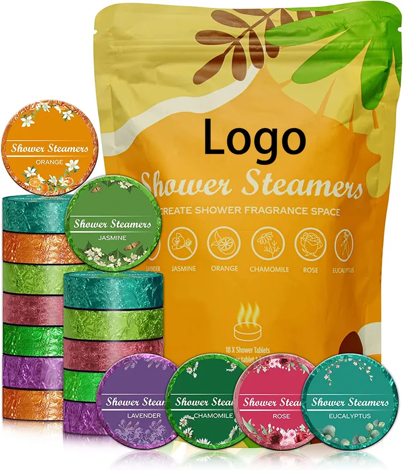 Body Nurse Shower Steamers Relax Physical Recovery Aromatherapy Cold Kicker Shower Steamers with Peppermint