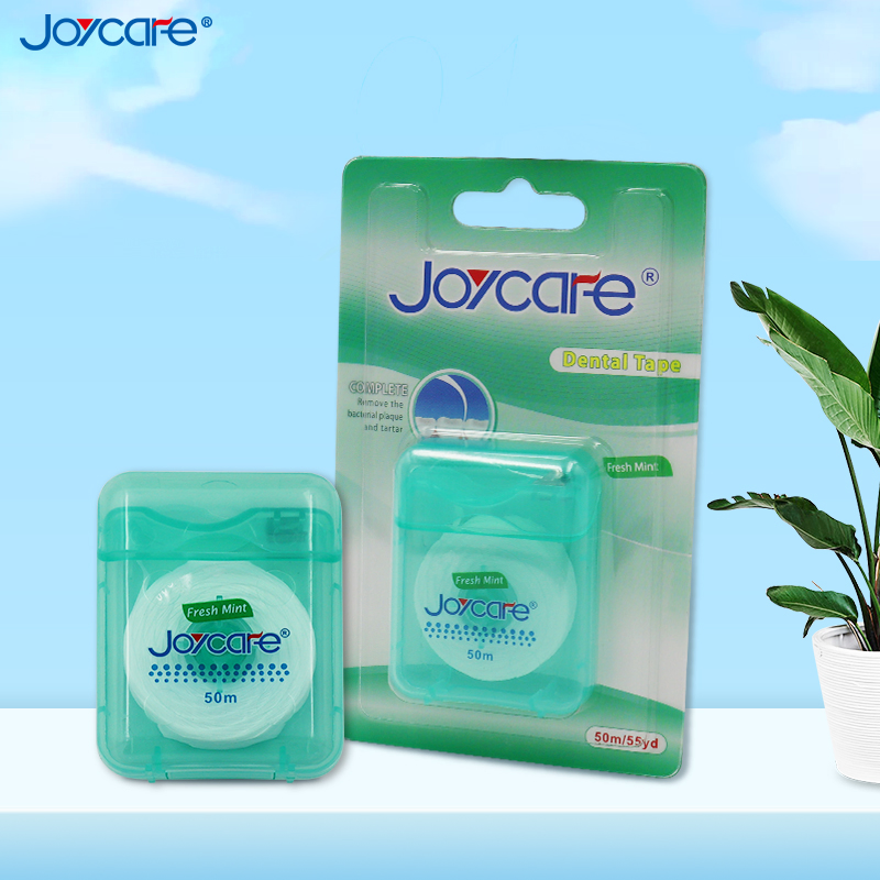 Mint/Original Waxed Mint PTFE Dental Floss Easy Slide Dental Flosser