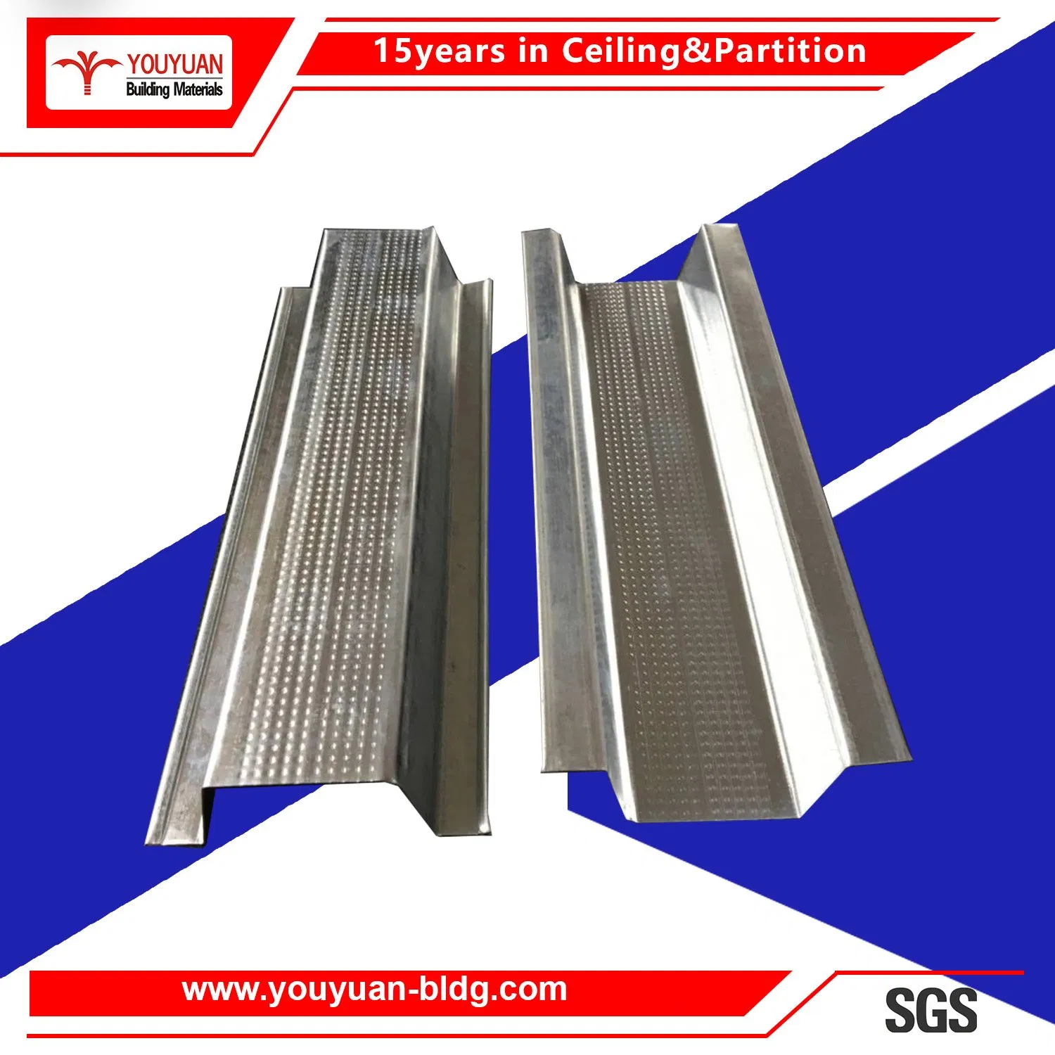 Drywall Metal Stud Galvanized Steel Stud and Track