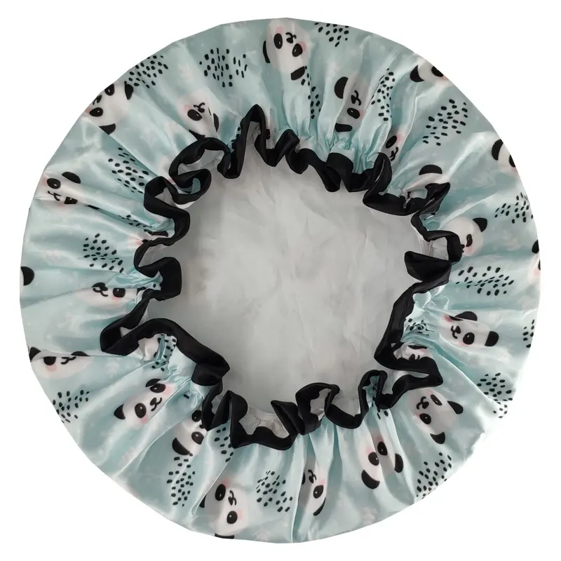 Cute Shower Cap Funny Cartoon Shower Bath Hair Waterproof Caps