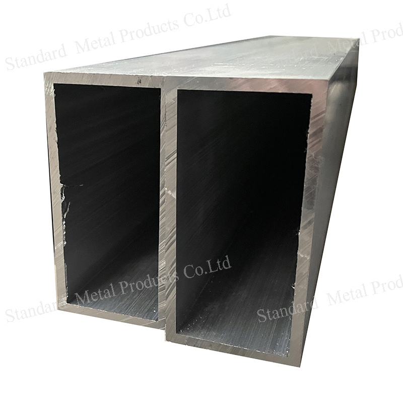 7050 7075 7475 18X12mm 30X20mm Aluminum Square Pipe