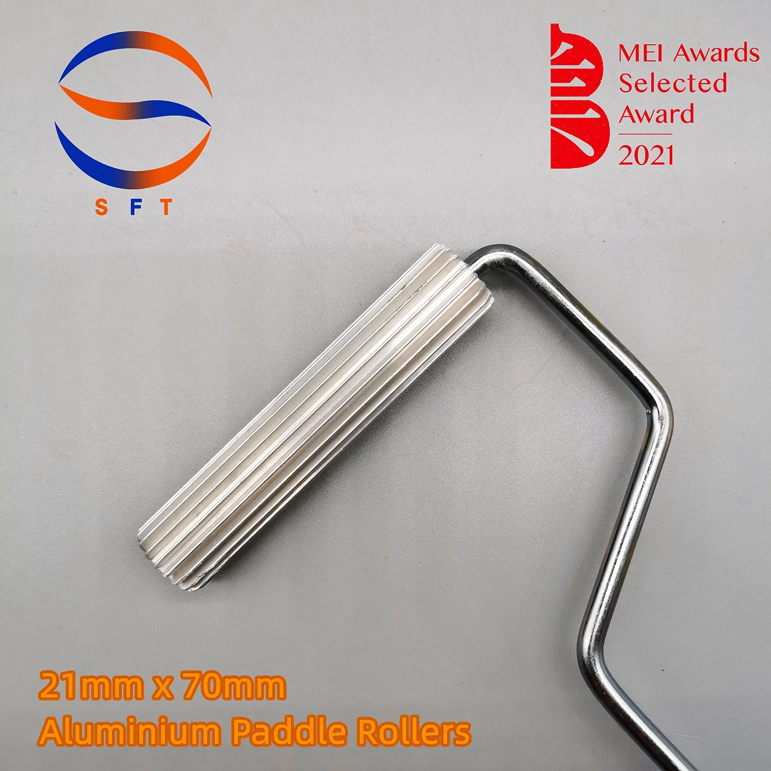 21mm X 70mm Small Aluminium Rolls for Fiberglass FRP GRP Laminating