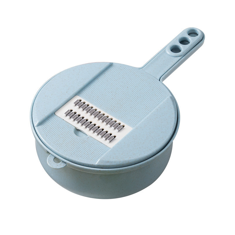 12-Piece Set of Multifunctional Safe and Convenient Manual Vegetable Cutting and Grating Machine