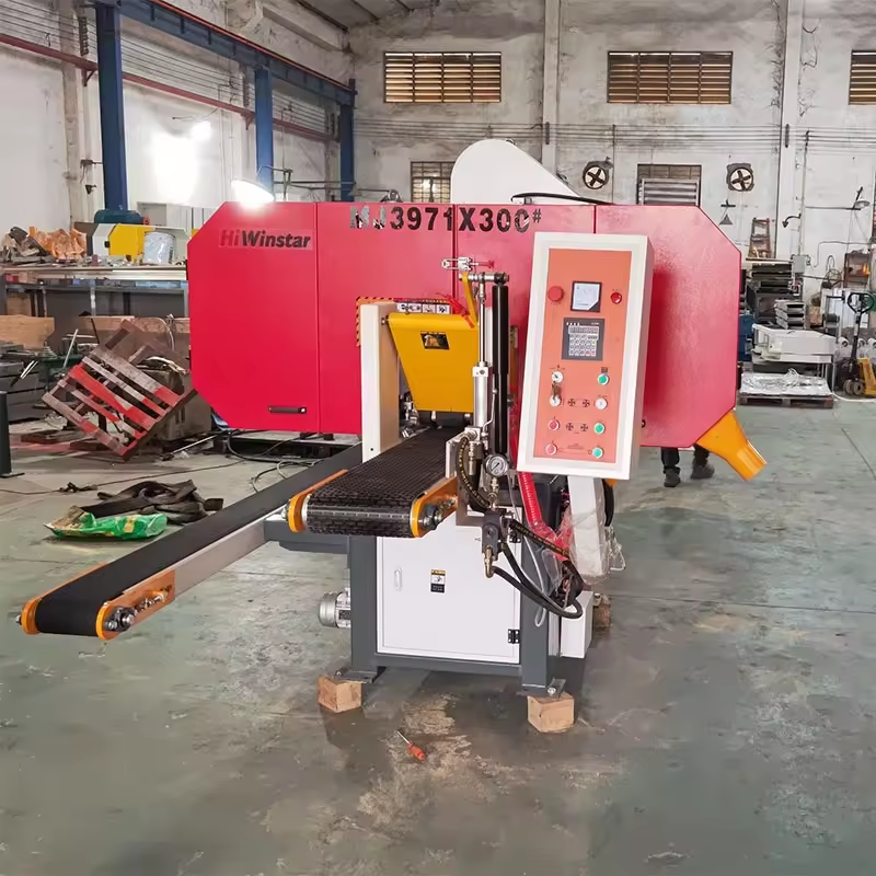 Станок ленточнопильный горизонтальный по дереву 400 мм