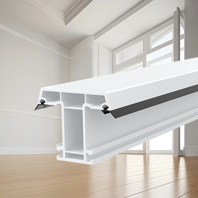 Premium UPVC Profile Plastic Window Frame for Building Materials