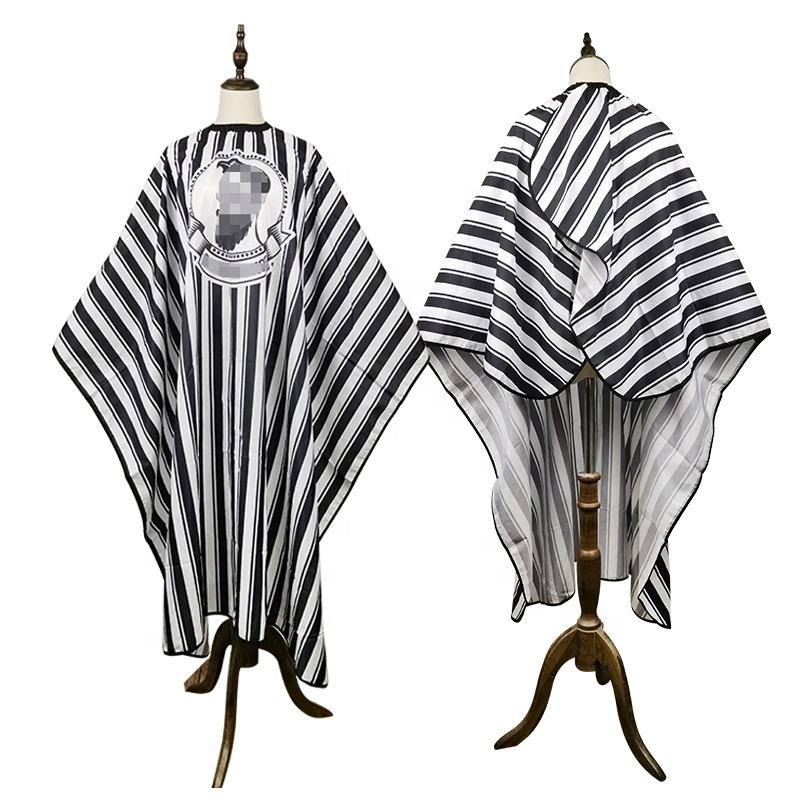Накидка парикмахерская Classic Hair Stripe из лотафа
