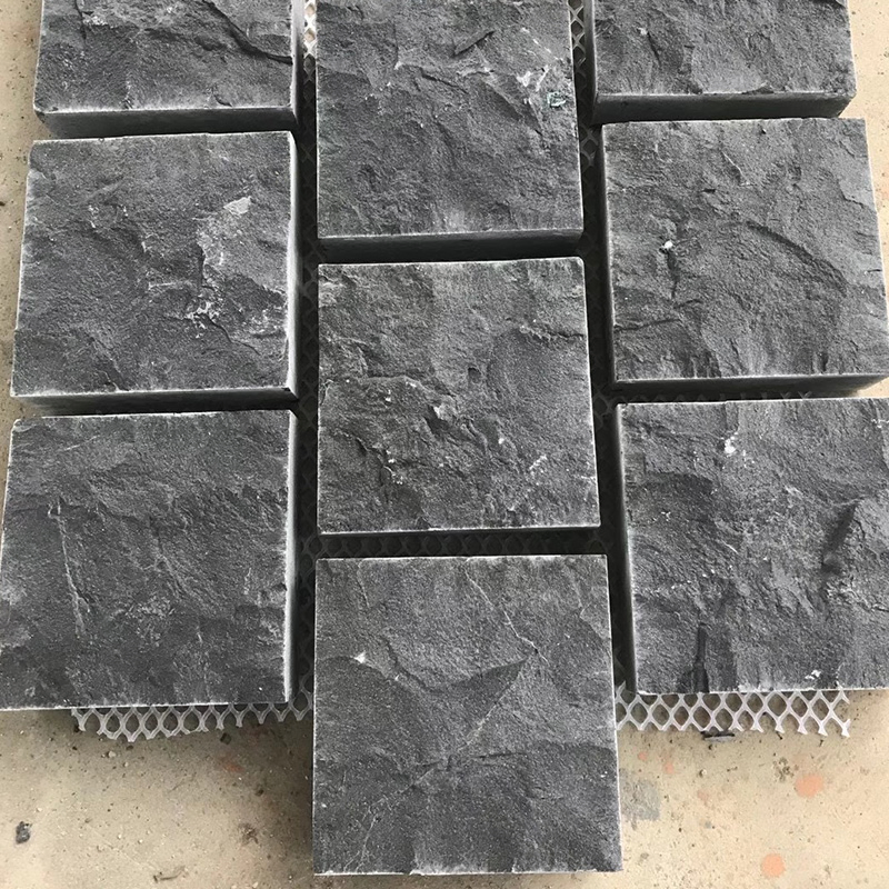 Natural Paving/Cobble/Pebble Blue Stone Black/Dark Grey Basalt Tiles Price