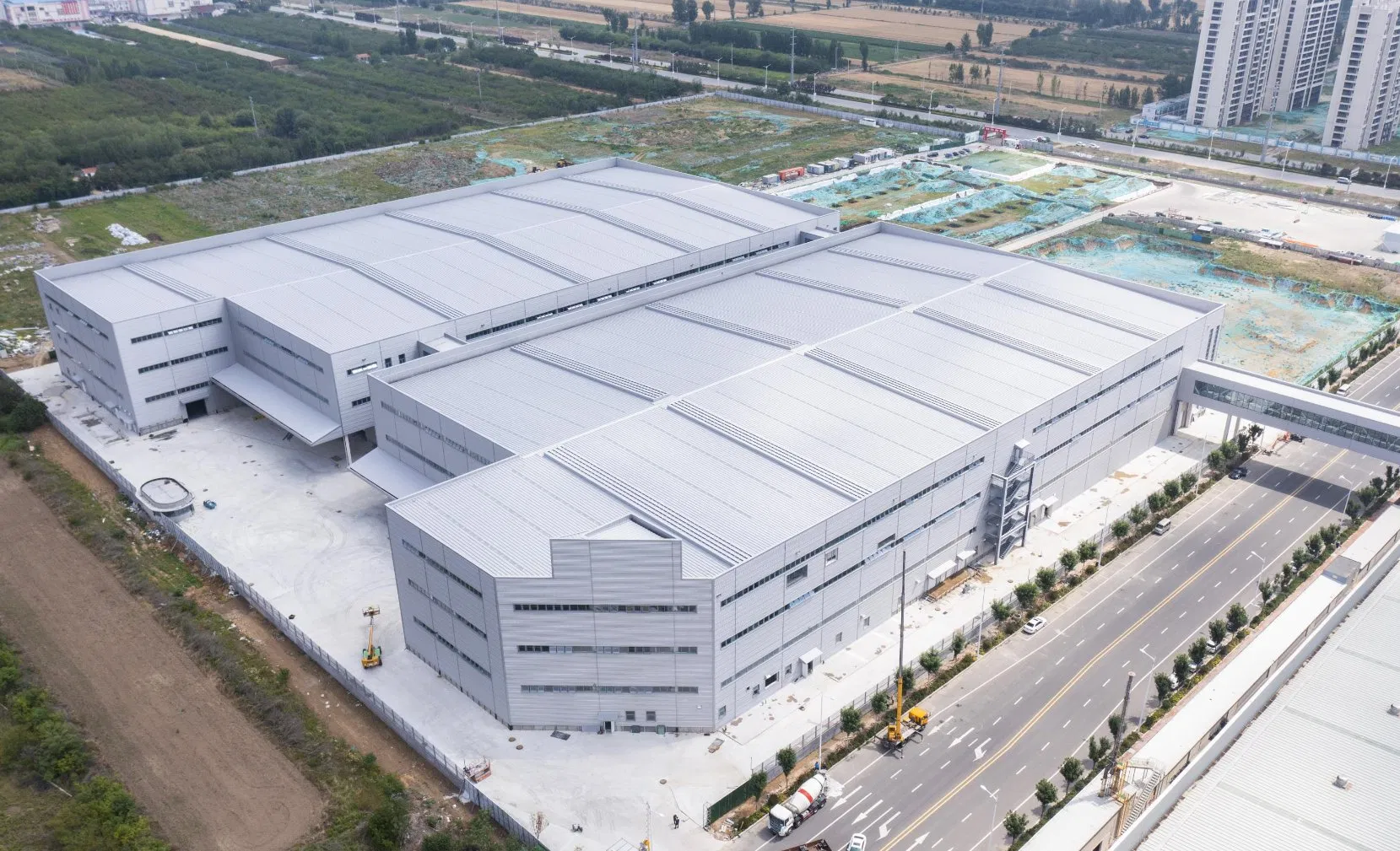 Professional Steel Prefab Storage Warehouse Workshop Shed Steel Structure Shopping Mall