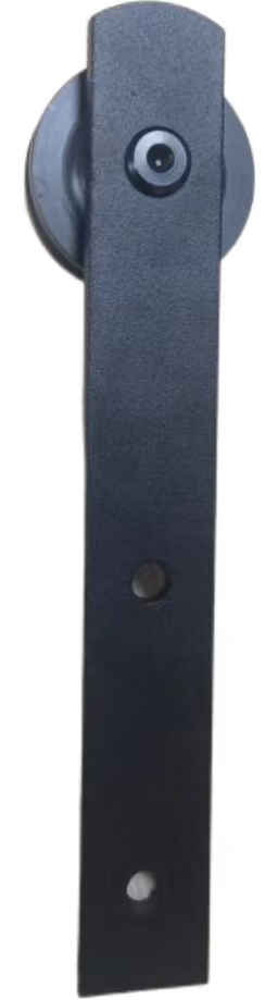 Straight Strap Sliding Steel Barn Door Hardware Kit