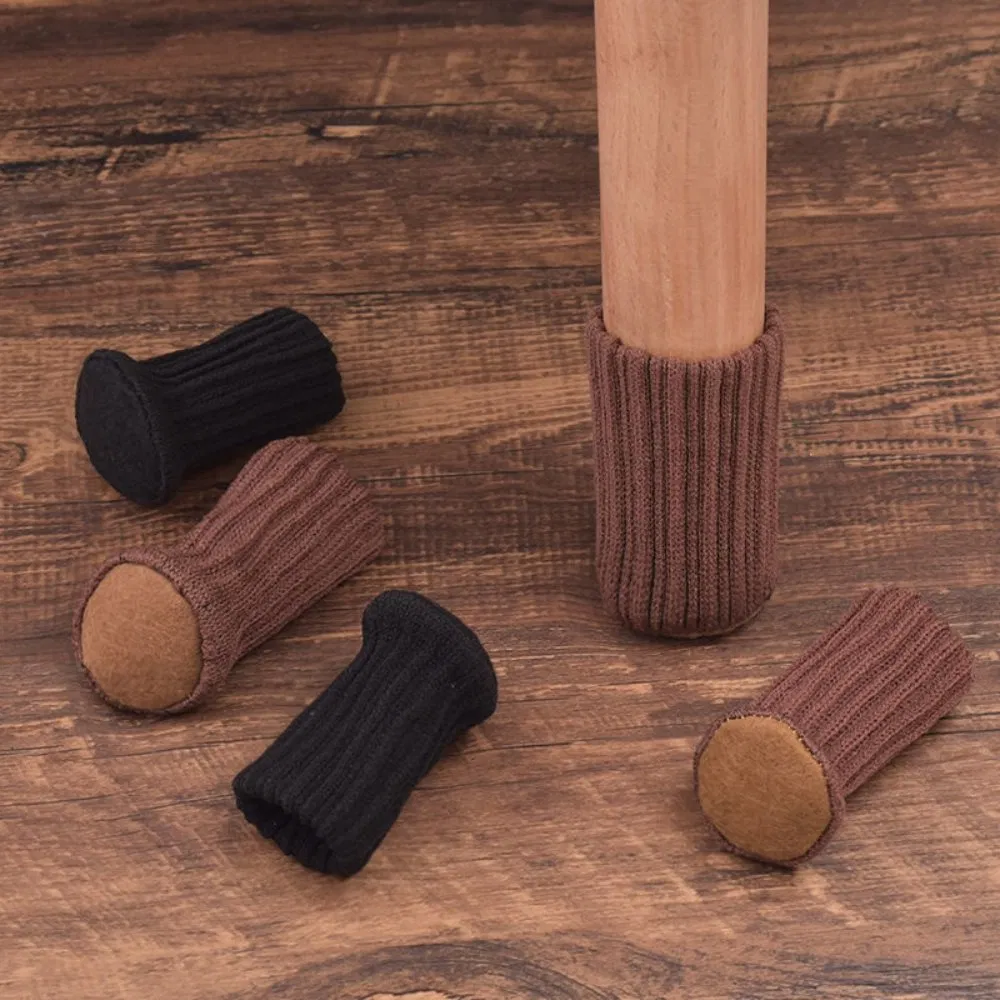 Furniture Soft Knitted Chair Leg Cups Covers Mi26215