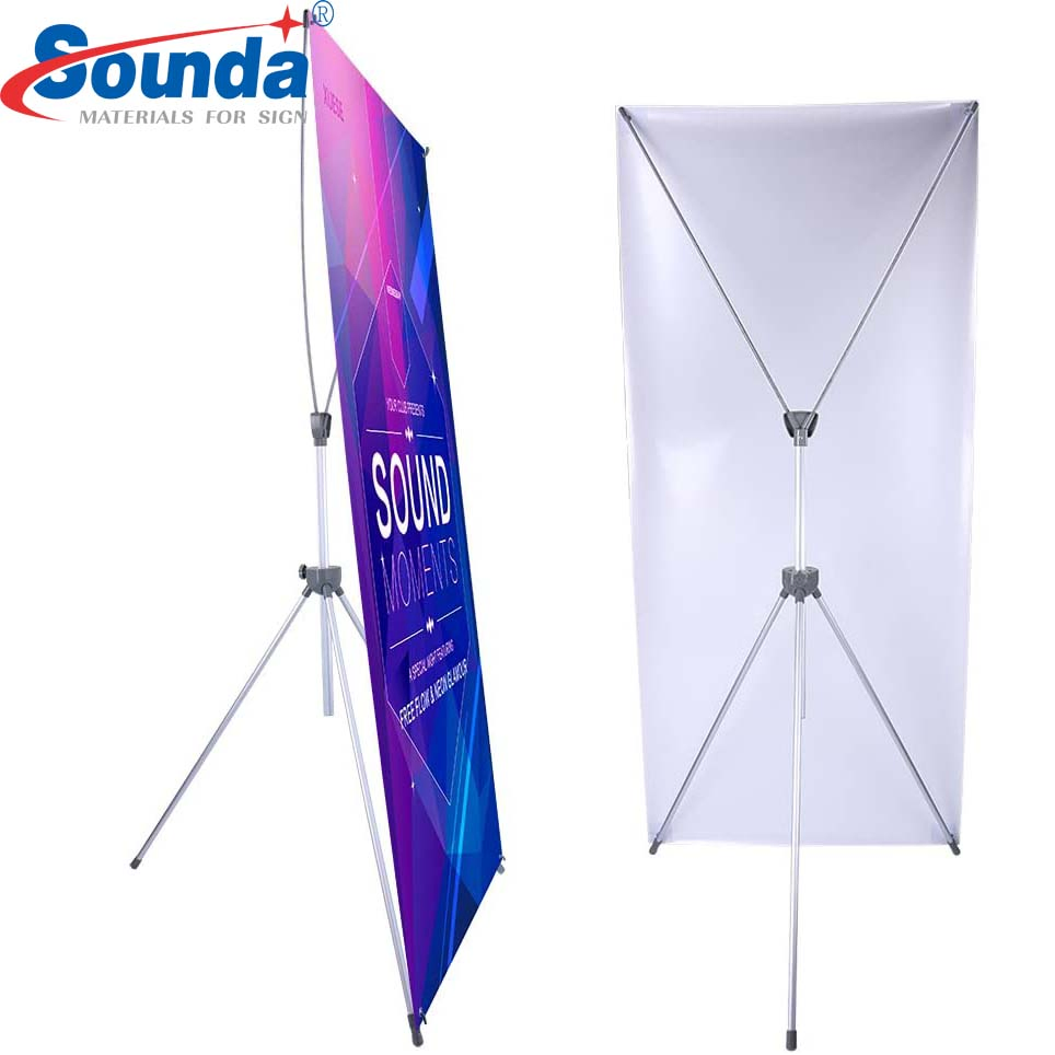 Custom Advertising Paper Roll up Banner Printing Aluminum Premium Retractable Banner