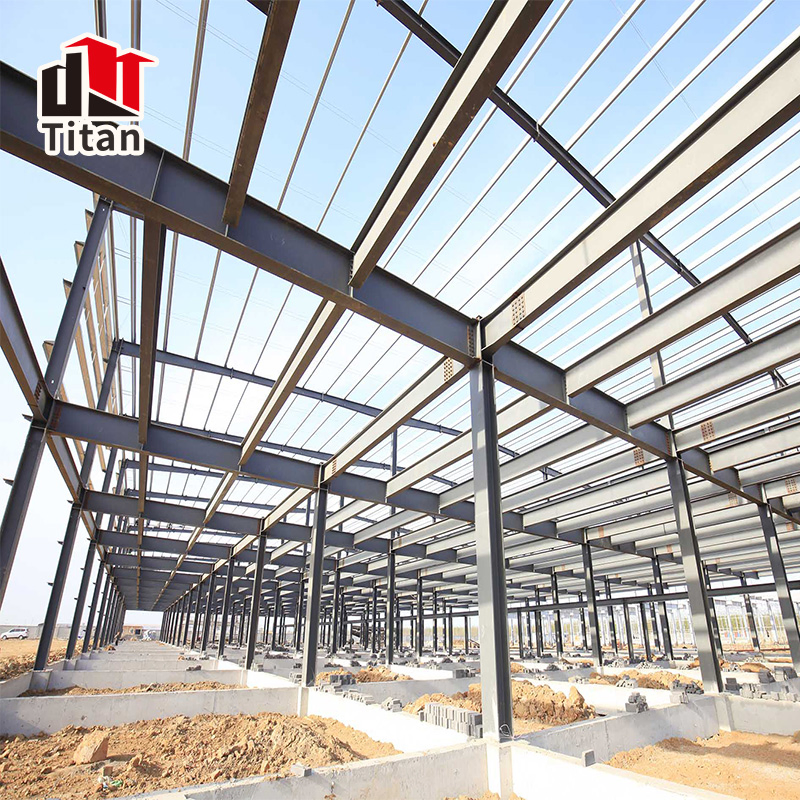 Commercial Rental Cargo Storage Logistics Steel Structure Warehouse