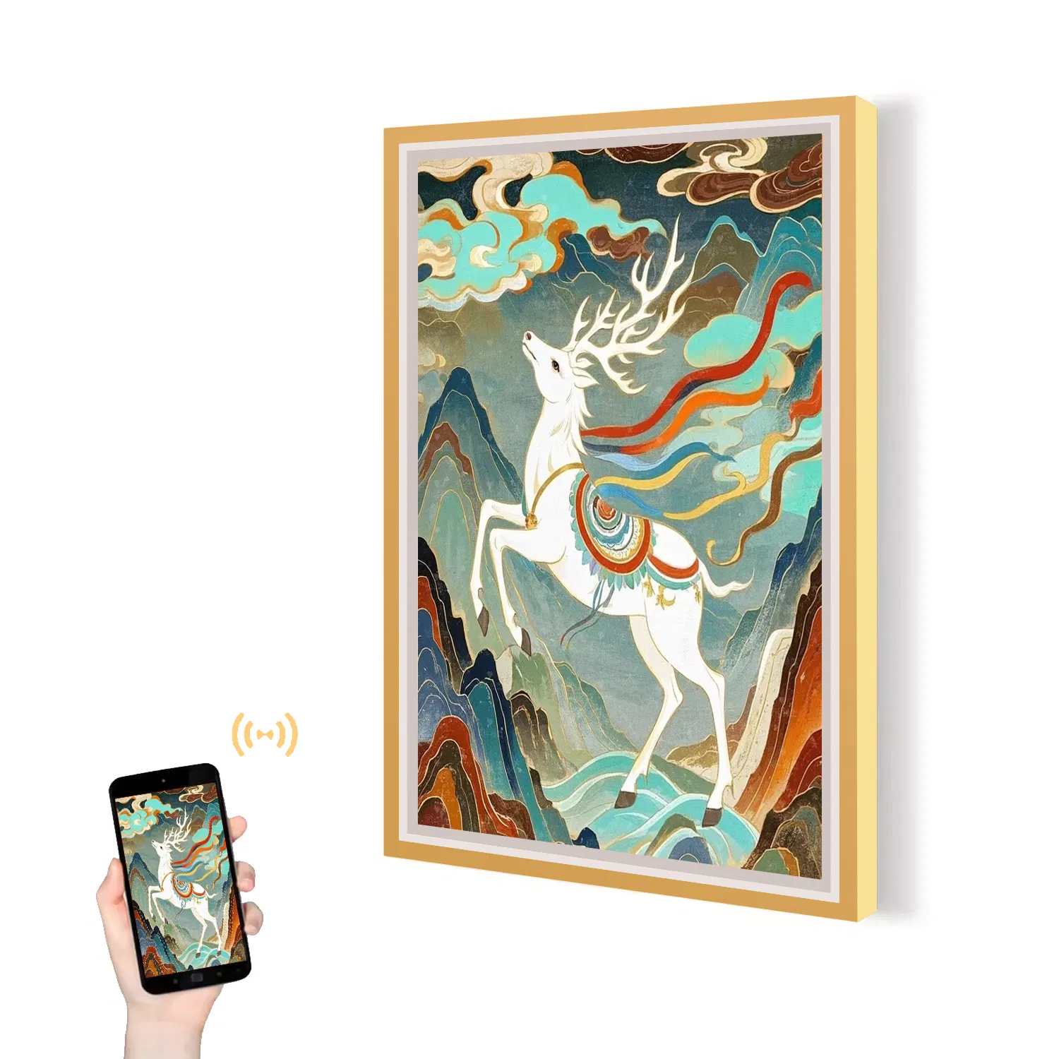 High-Resolution LCD Digital Frame for Medical and Art Displays