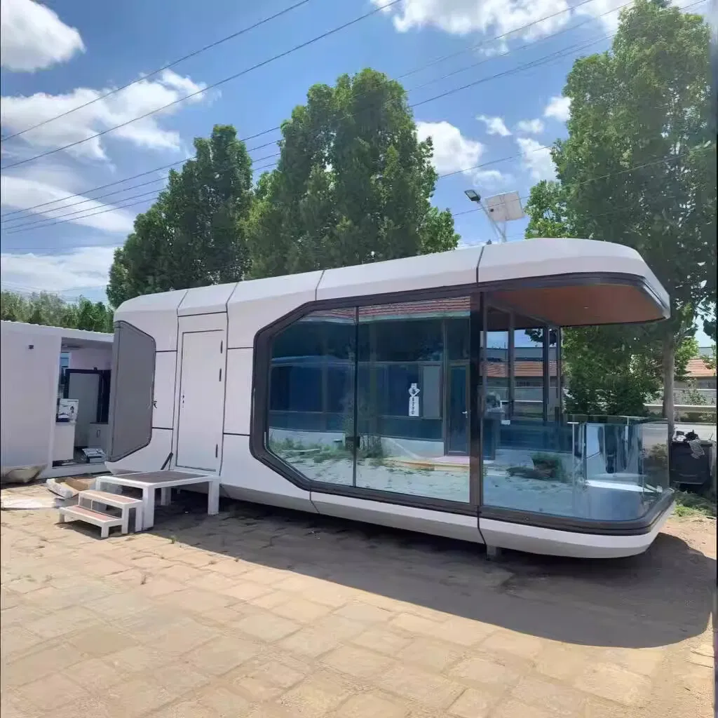 Versatile Container House Space Capsule for Temporary and Permanent Living Needs