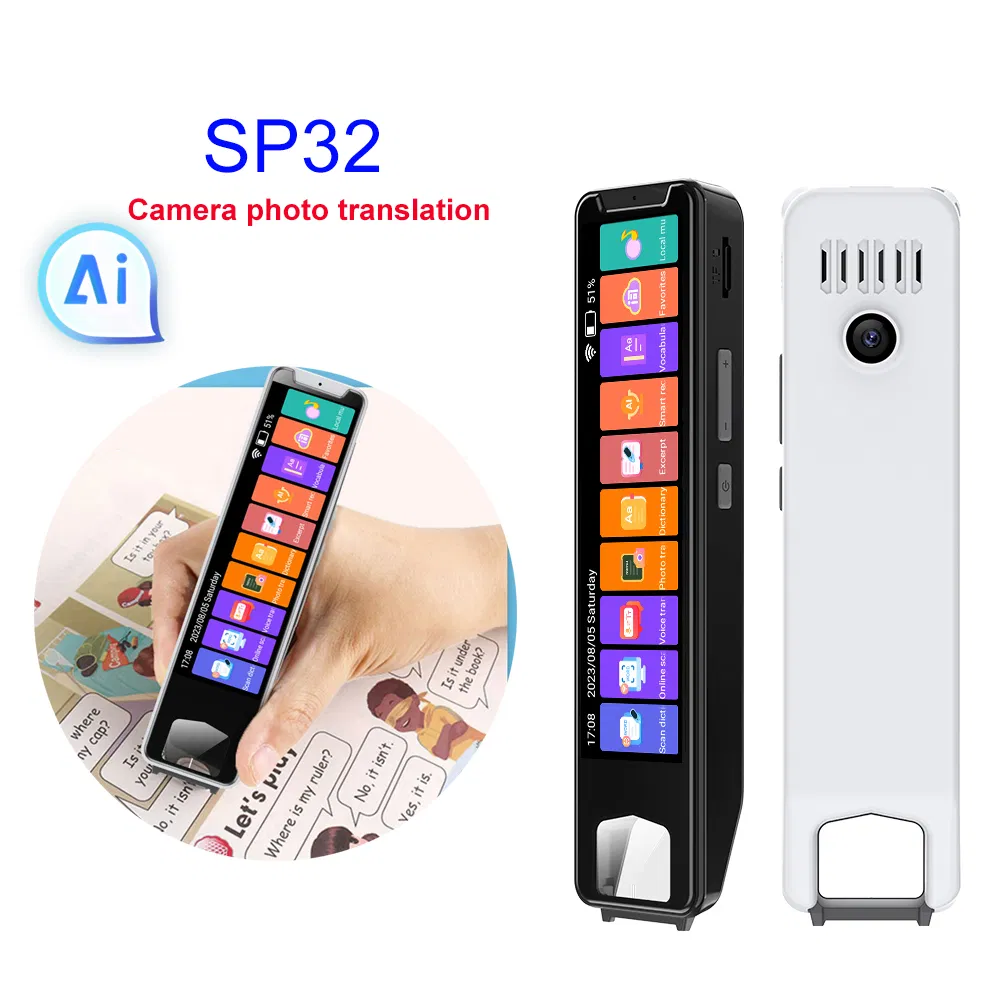 China manufacture AI scanning translation pen translator with camera 142 language intelligent high-precision voice translation SP32
