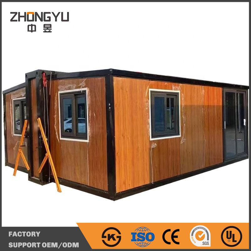 Expandable 2 Bedroom Container House Prefabricated Container House Modular Homes ISO Certified Netherlands Moisture Proof Wind Resistance Seeking Local Partners